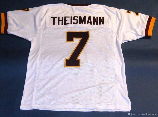 

retro #7 joe theismann custom mitchell & ness jersey white mens stitching s-5xl,6xl football jerseys running, Black;blue