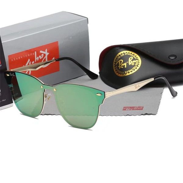 

2019 luxury cla ic pilot ungla e de igner brand men women un gla e eyewear metal gla len e with box
