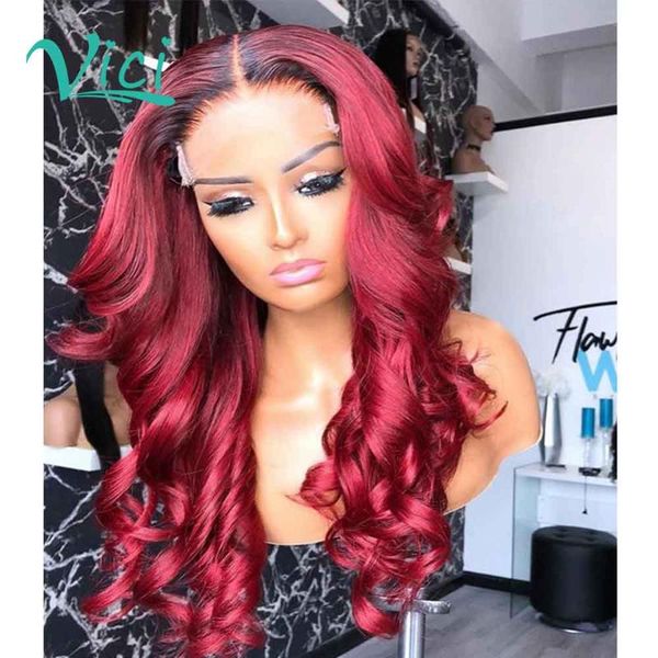 

lace wigs 250 density wig preplucked and bleached knots colored front human hair red frontal wavy ombre, Black;brown