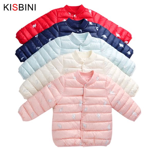 

kisbini girls winter coat children parkas baby clothes 1-5 years girls cotton padded jacket warm snowsuit kids down dropshipping, Blue;gray