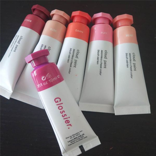 

Cloud paint blu h co metic haze beam duck puff 6 color liquid blu h face makeup haze beam du k puff face make up