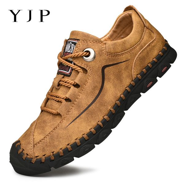 

mens classical retro casual breathable climbing anti-slip outdoor leather shoes, Black