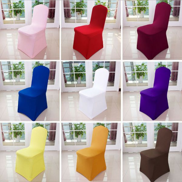 

chair covers spandex wedding banquet anniversary party event decor 12 colours chair cover clothes