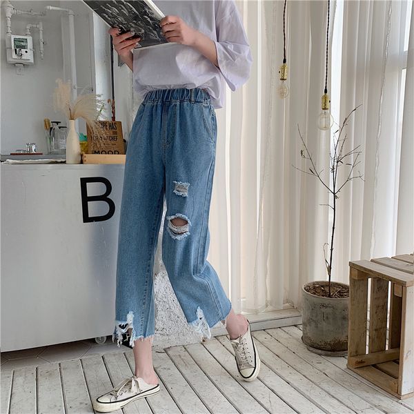 

jinyilai glitter blue harlan g jeans female