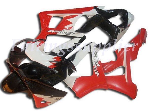 

новый (литье под давлением) abs обтекатель комплекты подходят для honda cbr929rr (2000 2001) cbr929rr 00 01 обтекатели набор черный красный