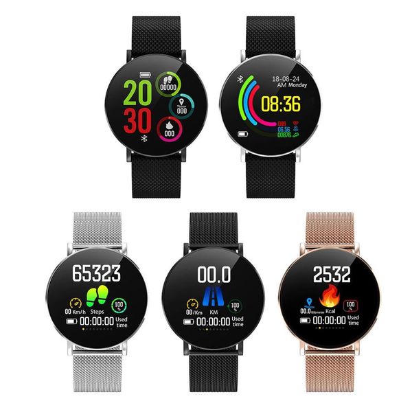 Y1 Smart watch IP68 impermeabile IPS Schermo a colori Cardiofrequenzimetro Fitness tracker Smartwatch sportivo PK V11 Q8 Q9