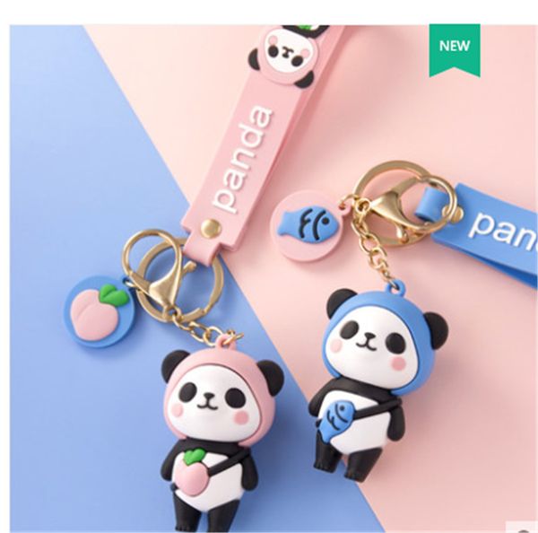 

2020luxury keychain1 high qualtiy key chain & key ring holder brand designers key chain porte clef gift men women car bag keychains with box, Silver