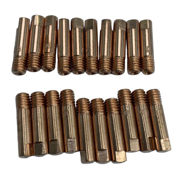

20 pack 15ak gas carbon dioxide welding replacement tip nozzle copper