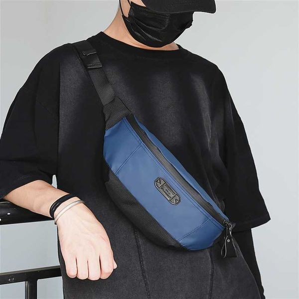 

fashion brand men's chest bag fashion casual sports waist bag street shoulder messenger mobile phone