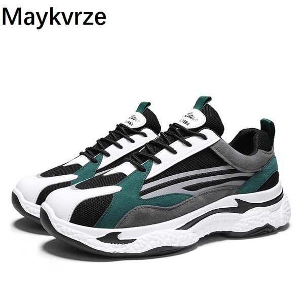 

men shoes wild sneakers tide men's casual sports shoes, Black