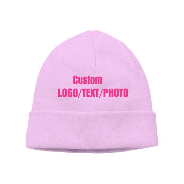 

personalised custom beanie hat printed logo/text/p winter warm hat unisex, Blue;gray