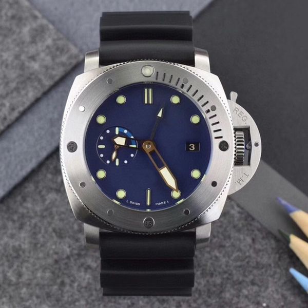 

luxury real leather watch strap mineral tempered glass mirror full automatic men's watch, Slivery;brown