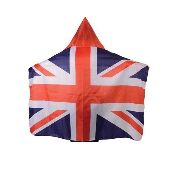 UK Union Jack Body Flag 90x150cm United Kindom Cape FLag Banner 3x5 ft Gran Bretagna British Capes Poliestere Stampato Country National Body Flags