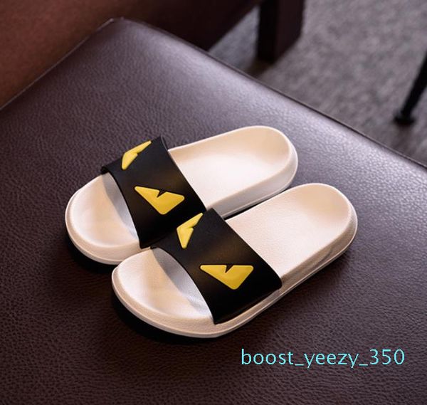 

cartoon lovers style sandals men casual shoes designer beach indoor flat luxury women sandals summer flat slippery sandals slipper b35, Black