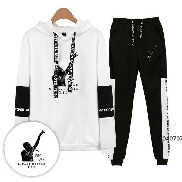 

tracksuits spring casual clothing sets women teenager hoodies pants 2pcs sport suits nipsey hussle mens, Gray