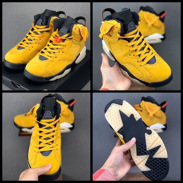 

travis scotts x 6 mens basketball shoes 3m ts wheat yellow army green baskets sneakers tinker cactus jack zapatos 6s trainers des chaussures