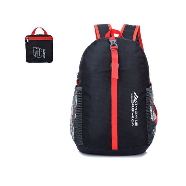 

gym bag men women sport bag foldable waterproof backpack fitness training running hiking bags travel outdoor rucksacks a40