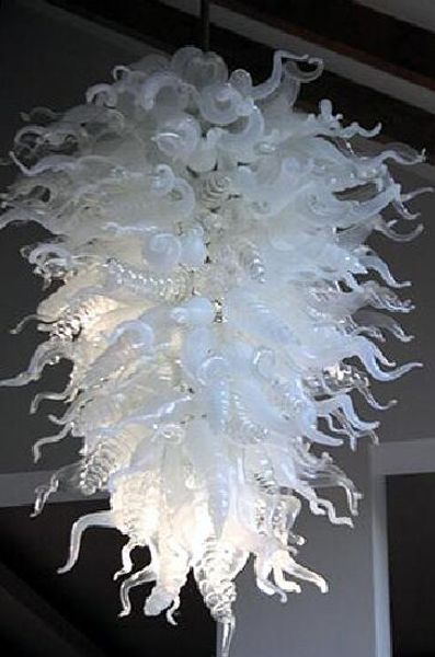 

white and clear lamp chandeliers lighting living room modern pendant lamps unique hand blown large crystal chandelier