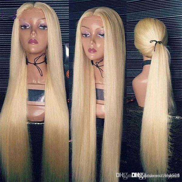 

бесплатная доставка прямая блондинка полный человеческих волос парики реми волос бразильский парик детские волосы предварительно выщипал вол, Black