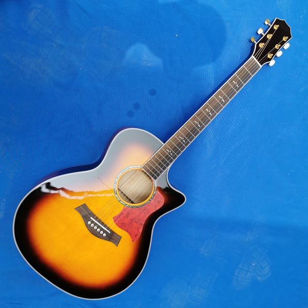 

spruce solid wood back tiger maple 814 series sunset color ing