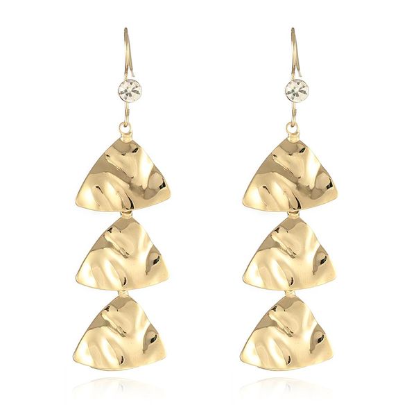 

fashion dangle metal color earring jewelry, Silver