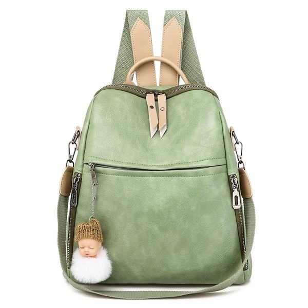 

women leather backpacks female vintage backpack travel shoulder bag school bags for girls