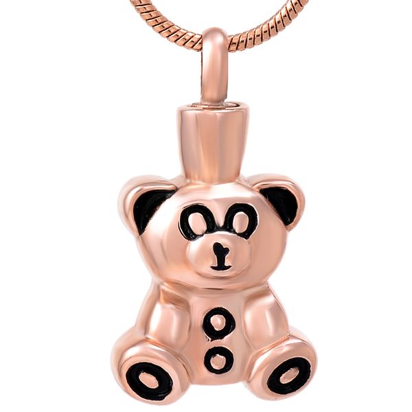 

ожерелье ijd8657 teddy bear подарков подвеска cute животных медведь ожерелье ювелирных изделий для женщин именинницы love party с цепочкой j, Silver