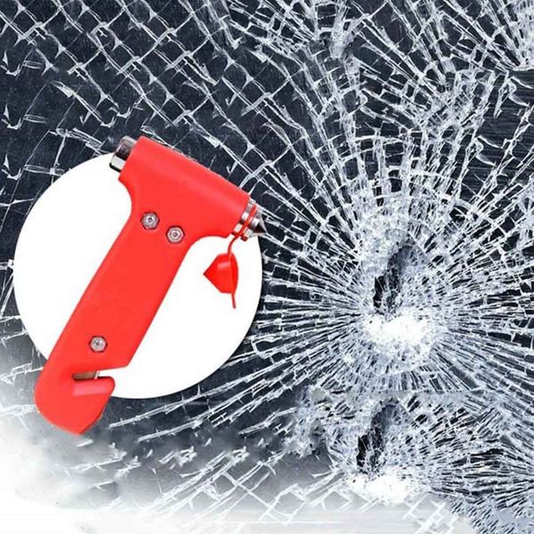 

1pcs emergency safety hammer escape tool broken window life hammer car seat belt cutter high quality