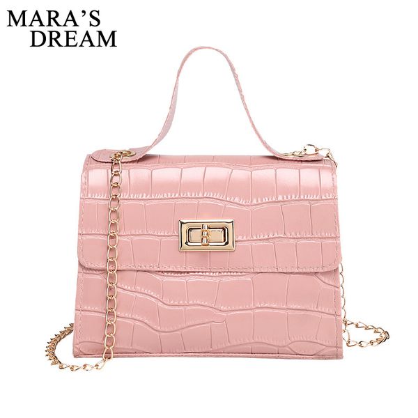 

mara's dream 2020 new summer women's small bag solid color fashion pattern shoulder diagonal bag mobile phone purse