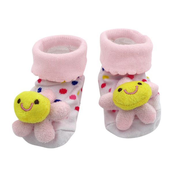 Newborn Baby Cartoon Toddler Baby Girl Boy Anti-Slip Socks Slipper Shoes Boots T