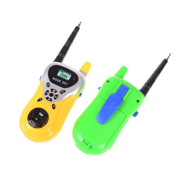 

2pcs electronic toys portable two way radio set walkie talkie for children kids