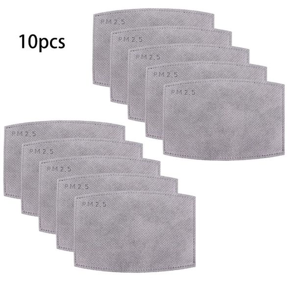 

10шт тонкая денье маска для лица фильтрующие вставки хлопчатобумажная маска мягкая влага pm2.5 фильтрация фильтрующие вставки