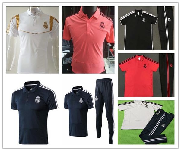 

2019 real madrid soccer polo shirt 18 19 20 modric bale marcelo asensio isco football sport polo training shirt, Black;yellow