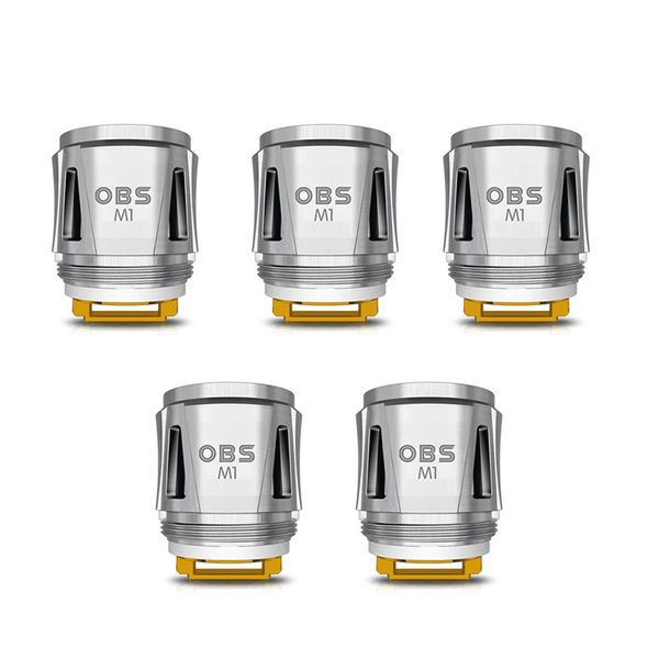 

OBS Cube Coil Replacement M1 mesh Coils Head Core 0.2ohm Fit Draco and Cube Kit 100% Authentic e cigarette DHL Free