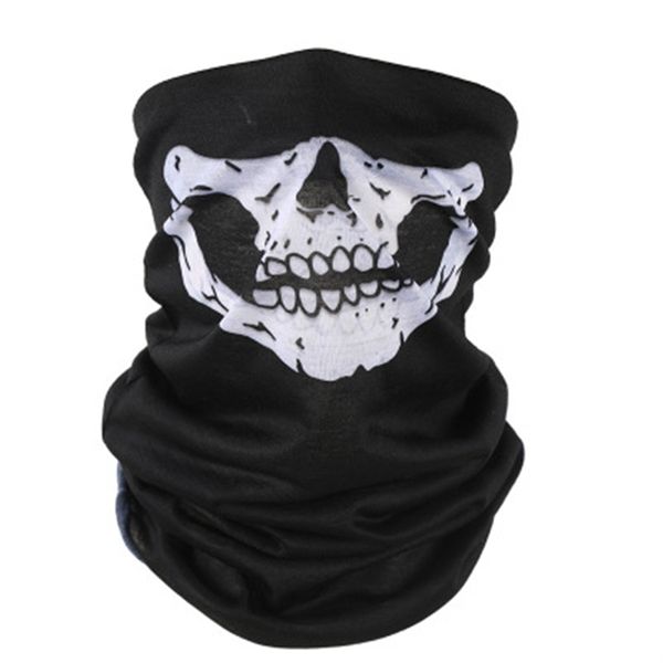 

cyclingmask magic headband multi head skull scarf bandanas6 1pcss of sunscreen and uv protection neck and windproof skull scarf d3#709, Blue;black