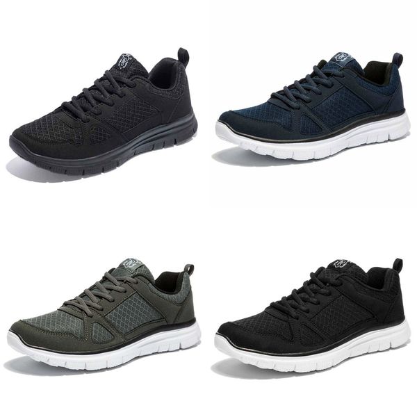 

2019 new plus size 40-50 men casual shoes for autumn lightweight sneakers mesh breathable male footwear fashion zapatos hombre, Black