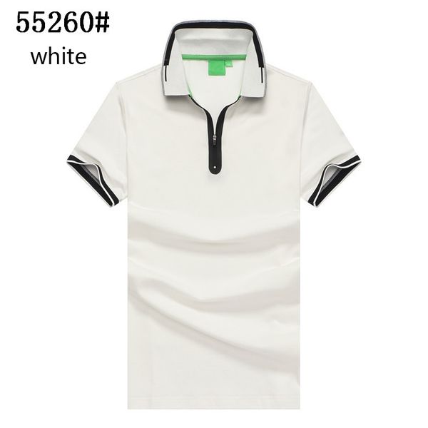 

bosses men designer poloshirt casual british business polo letter print solid color polo hugo bos s limited private order polo shirt fashion, White;black
