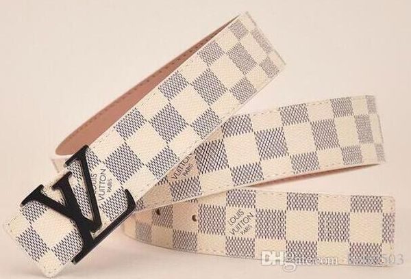 

new fashion mens business belts automatic buckle genuine leather belts for men waist belt ing, Black;brown