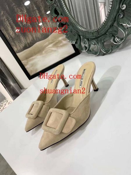 

ms. latest summer explosions trend fashion wild new half-slung high heels, Black