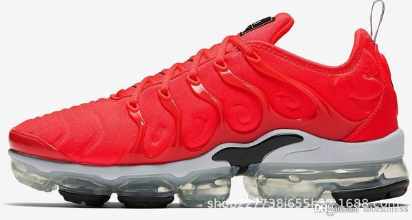 

2020 with box new quality plus men women vapors shoes max sneakers chaussures air cushion cushions tns femme requin mens, Black