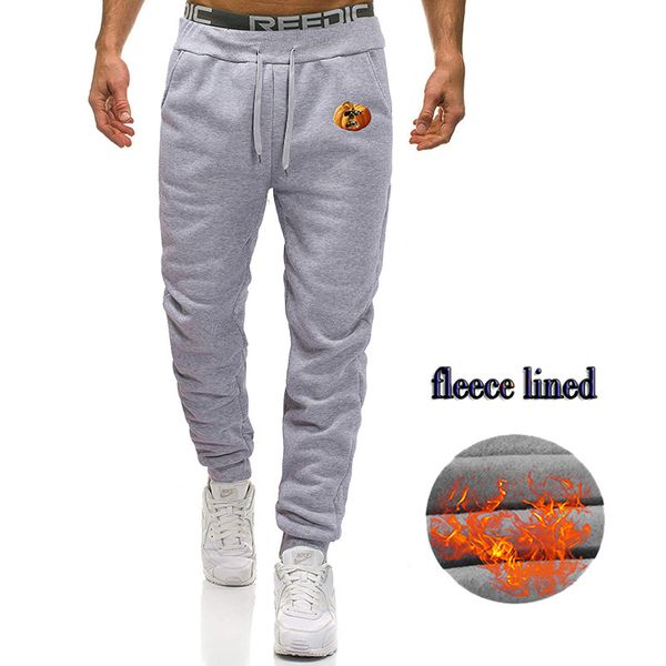 

2019 хэллоуин ватки sweatpants мужчин брюки вскользь эластичный осень mens fitness брюки зимние охладиться тыкву мужчины брюки jogger, Black