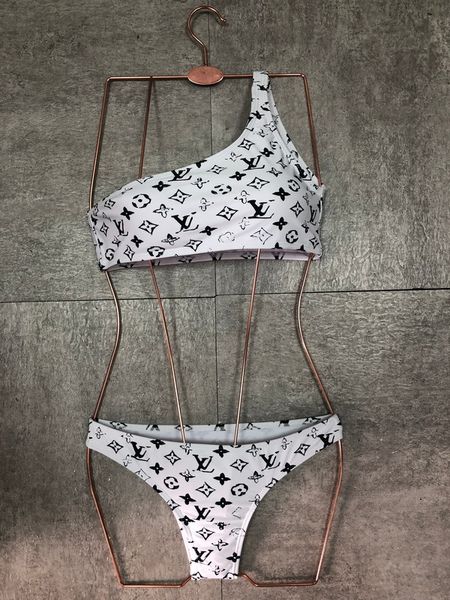 

2020 brand designer swimwear bikini set for women letter swimsuit bandage bi quinis bathing suit bikini swimsuit