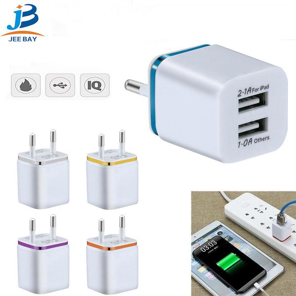 

Charger 5V 2A dual USB charger fast charging for iphone xs max wall adapter eu plug