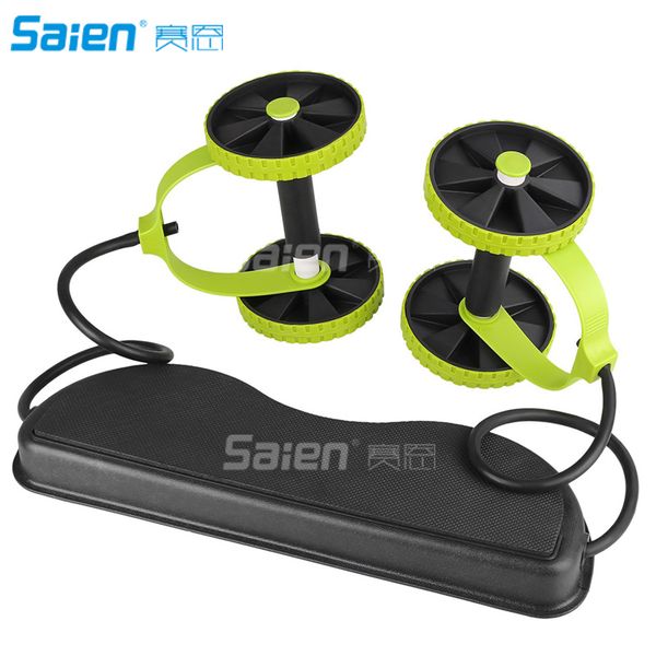 

new sport core double ab roller wheel fitness abdominal exercises equipment waist slimming trainer at home gym