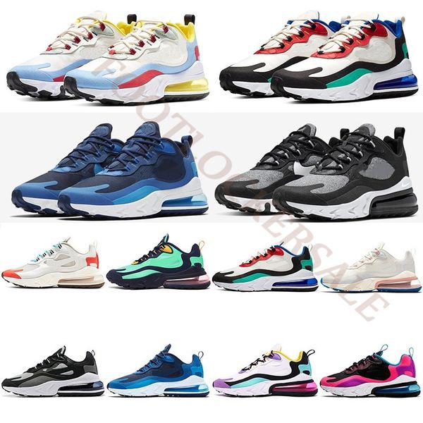 

bauhaus react 2019 men women running shoes bauhaus optical hyper blue violet green mens trainers utility designer sports sneakers size 36-45, White;red