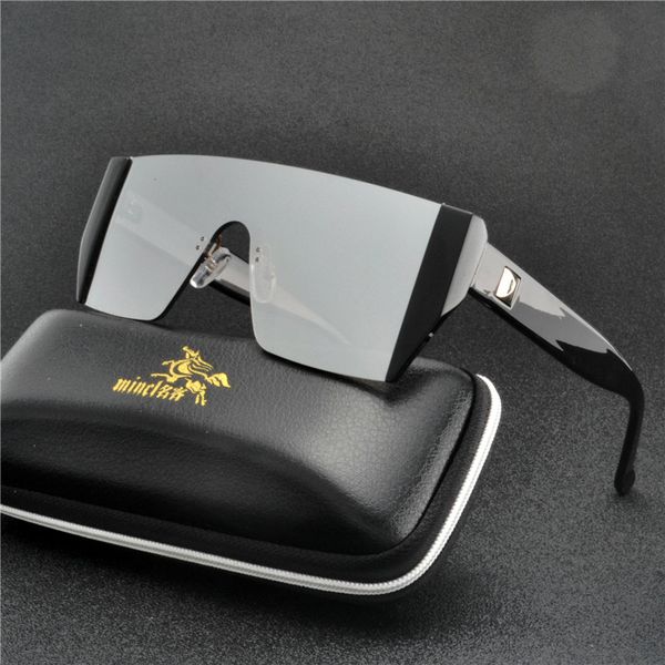

2019 designer oversized square sunglasses for female brand retro fashion hip hop street women leoaprdz sunglasses uv400 fml, White;black