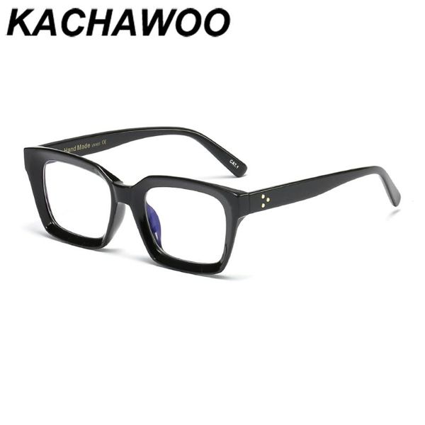 

kachawoo квадратные очки для женщин анти синего света блокировки очки кадра мужчины рецепт очки для компьютера леопарда, White;black