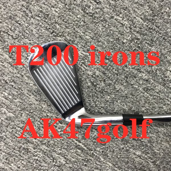 

2020 new golf irons t200 irons forged set( 3 4 5 6 7 8 9 pw ) with dynamic gold s300 steel shaft 8pcs golf clubs
