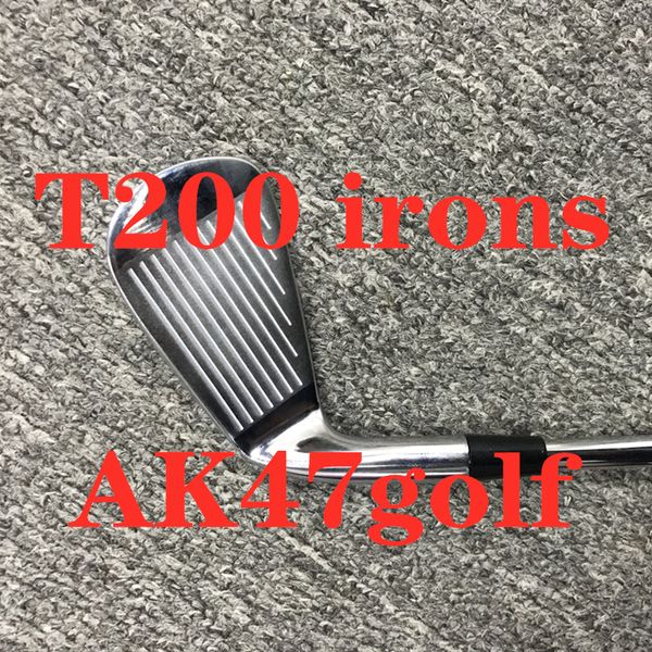 

2020 new golf irons t200 irons forged set( 3 4 5 6 7 8 9 pw ) with dynamic gold s300 steel shaft 8pcs golf clubs