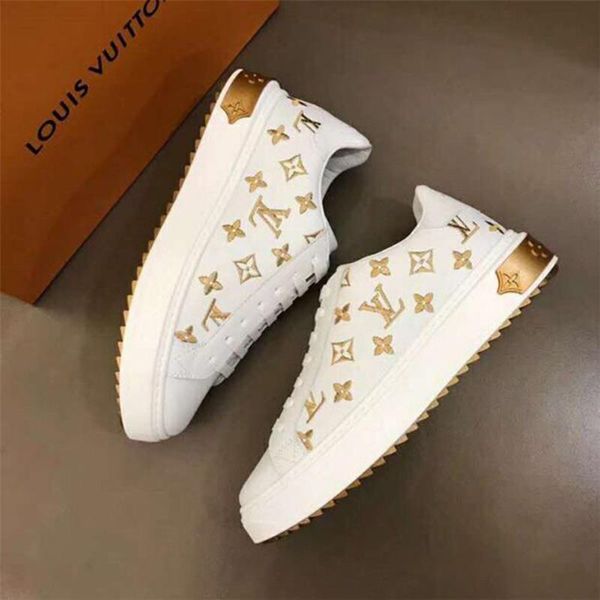 

sell like cakes trendy personality white shoes foreign trade shoes full leather lace fashion casual flat original single shoes